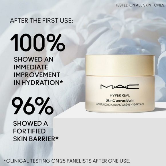 MAC HYPER REAL SKIN CANVAS BALM MOISTURIZING CREAM DELUXE SAMPLE. - Picture 4 of 12